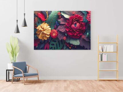 Framed Canvas Paintings for Hotel & Home Walls